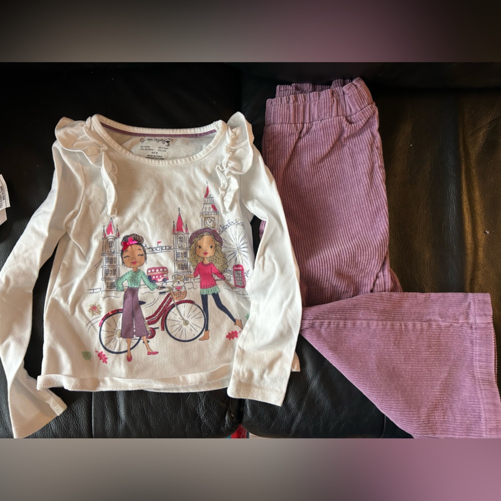 Cynthia Rowley 2-piece set for girls size 4 NWOT